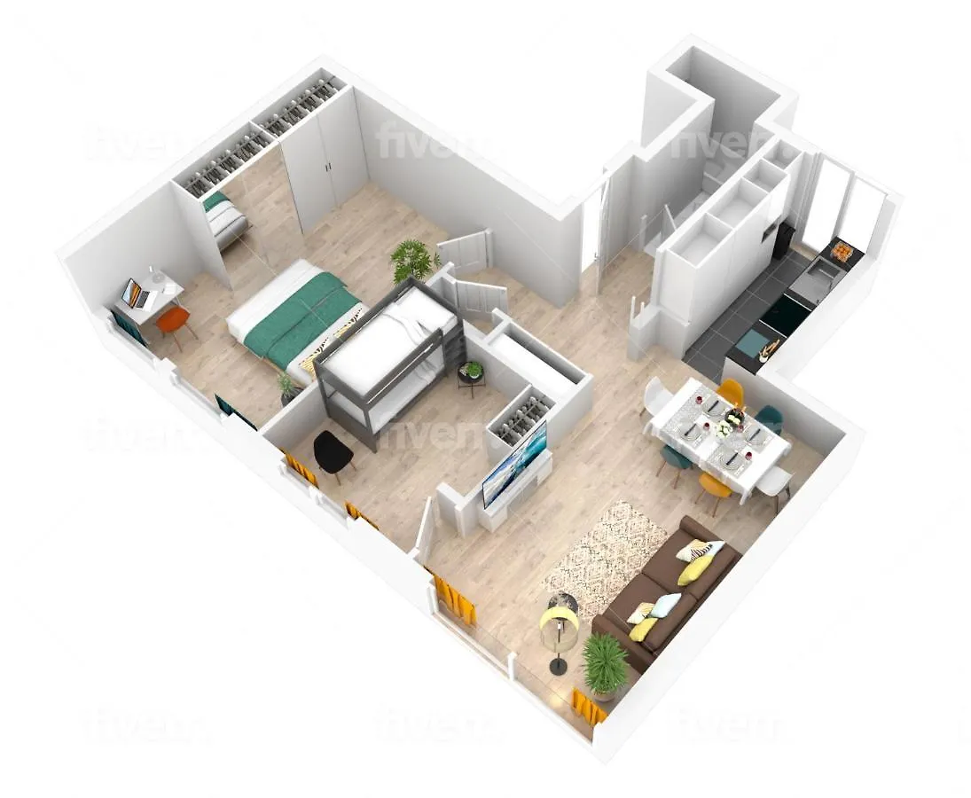Appartamento Center Of Antwerp, Fully Equipped, Train Station  Anversa